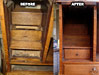 Antique Dental Cabinet Restoration