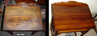 Telephone Table Restored